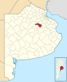 Localisation de Roque Pérez