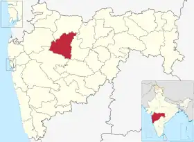 Localisation de District d'Aurangabad