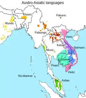 Image illustrative de l’article Langues môn-khmer