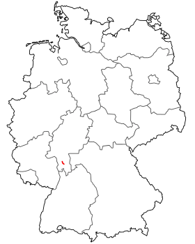 La Bundesstraße 449 à Darmstadt.