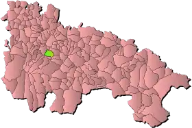 Localisation de Baños de Río Tobía