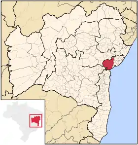 Microrégion de Santo Antônio de Jesus