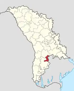 Localisation de Basarabeasca