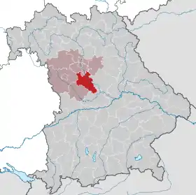Localisation de Arrondissement de Roth