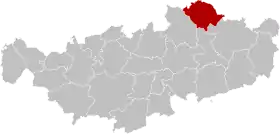 Localisation de Beauvechain