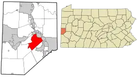 Localisation de Center Township