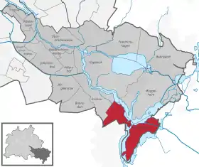 Localisation de Berlin-Schmöckwitz