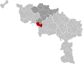 Localisation de Bernissart