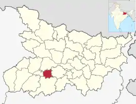 Localisation de District de Jehanabad