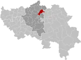 Localisation de Blegny
