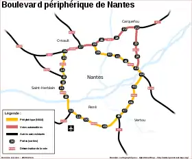 Image illustrative de l’article Boulevard périphérique de Nantes