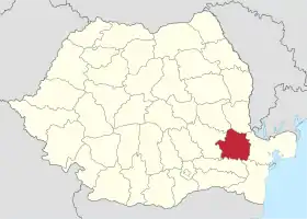 Localisation de Județ de Brăila