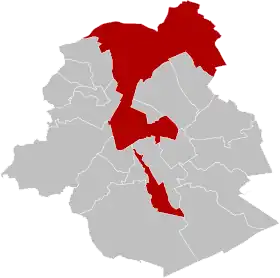 Localisation de Ville de Bruxelles