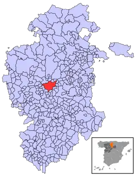 Localisation de Castañares