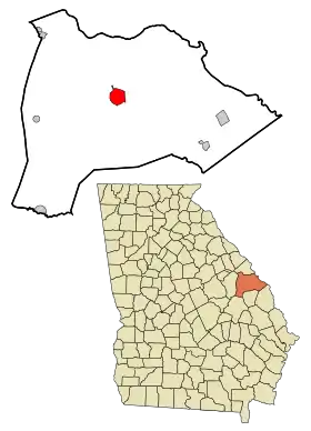 Localisation de Waynesboro