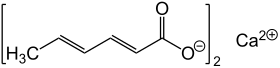 Image illustrative de l’article Sorbate de calcium