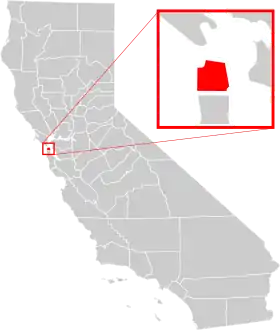Localisation de San Francisco