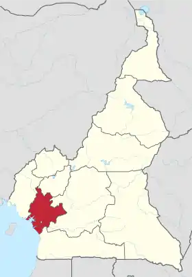 Localisation de Région du Littoral