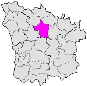 Canton de Brinon-sur-Beuvron