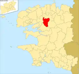 Canton de Ploudiry