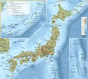 carte : Géographie du Japon