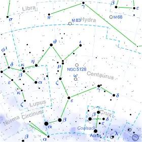 Image illustrative de l'article Centaure (constellation)