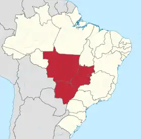 Région Centre-Ouest (Brésil)