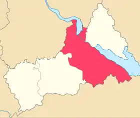 Localisation de Raïon de Tcherkassy