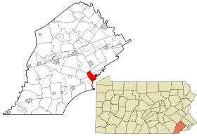 Localisation de Birmingham Township