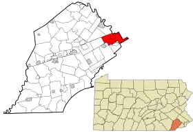 Localisation de Tredyffrin Township