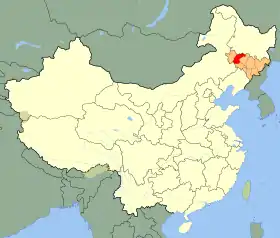 Localisation de Songyuan