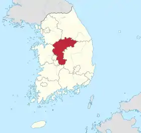 Image illustrative de l’article Chungcheong du Nord