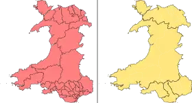 Circonscriptions et régions électorales du Senedd