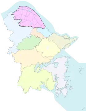 Localisation de Cixi