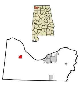 Localisation de Cherokee