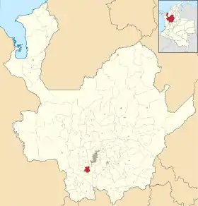 Localisation de Amagá