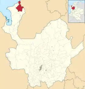Localisation de Arboletes