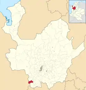 Localisation de Betania