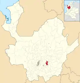 Localisation de El Peñol