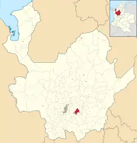 Localisation de Marinilla