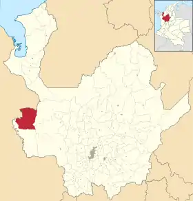 Localisation de Murindó