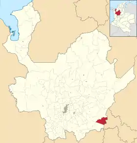 Localisation de Puerto Triunfo