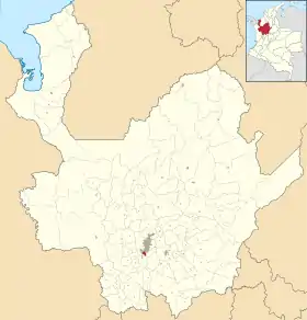 Localisation de Sabaneta