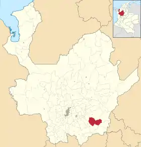 Localisation de San Luis