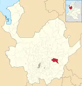 Localisation de San Roque