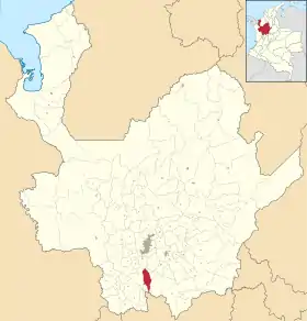 Localisation de Santa Bárbara