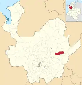 Localisation de Yalí