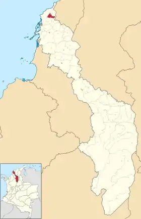 Localisation de Clemencia