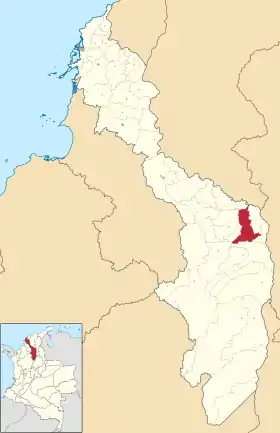 Localisation de San Martín de Loba