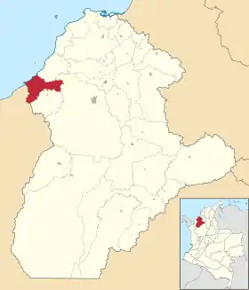 Localisation de Los Córdobas